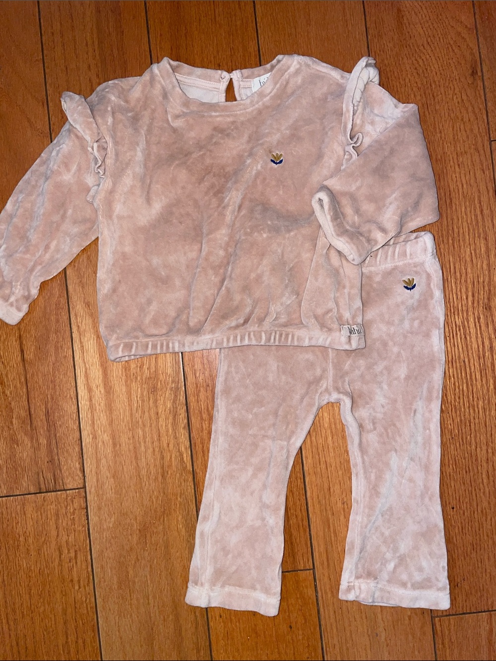 Velvet Two-Piece Matching Set